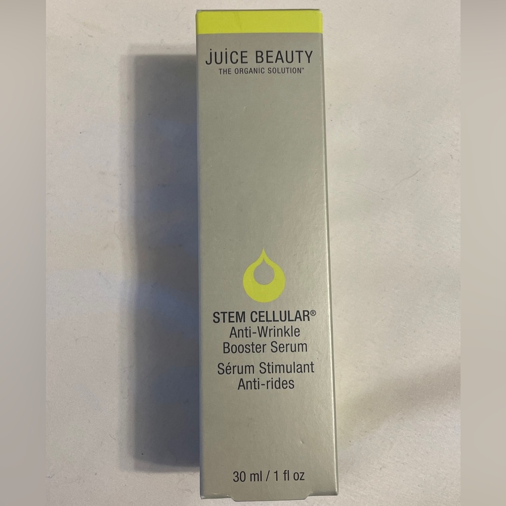 New NIB Juice Beauty Stem Cellular Anti Wrinkle Organic Booster Serum 1 Oz Fresh